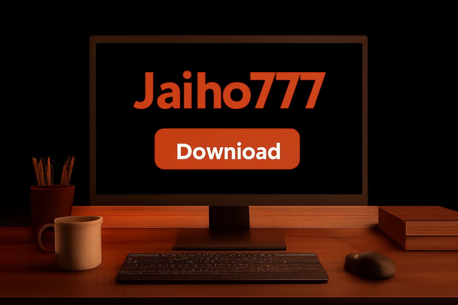 Informational graphic about downloading Jaiho777.