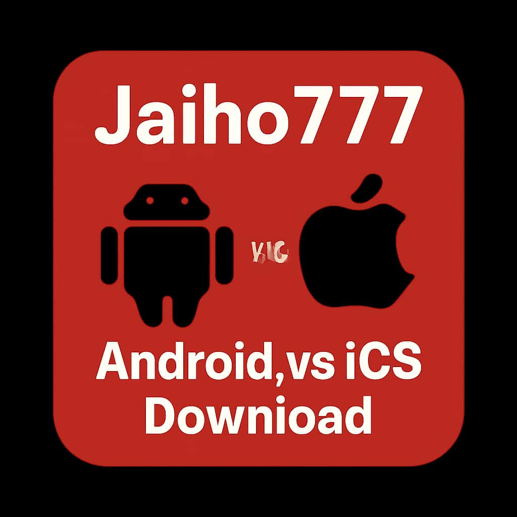 Badge representing Jaiho777 download options for Android and iOS.