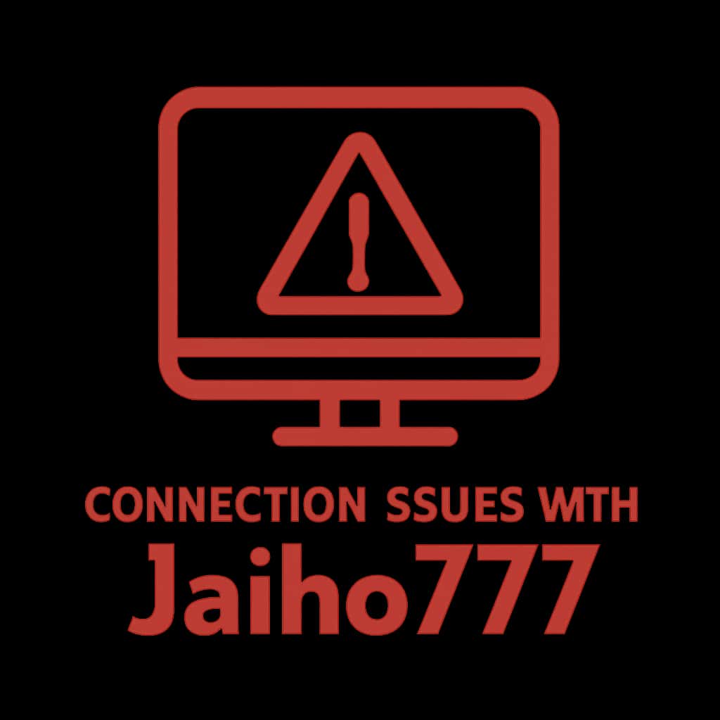 An icon representing connection issues with Jaiho777.