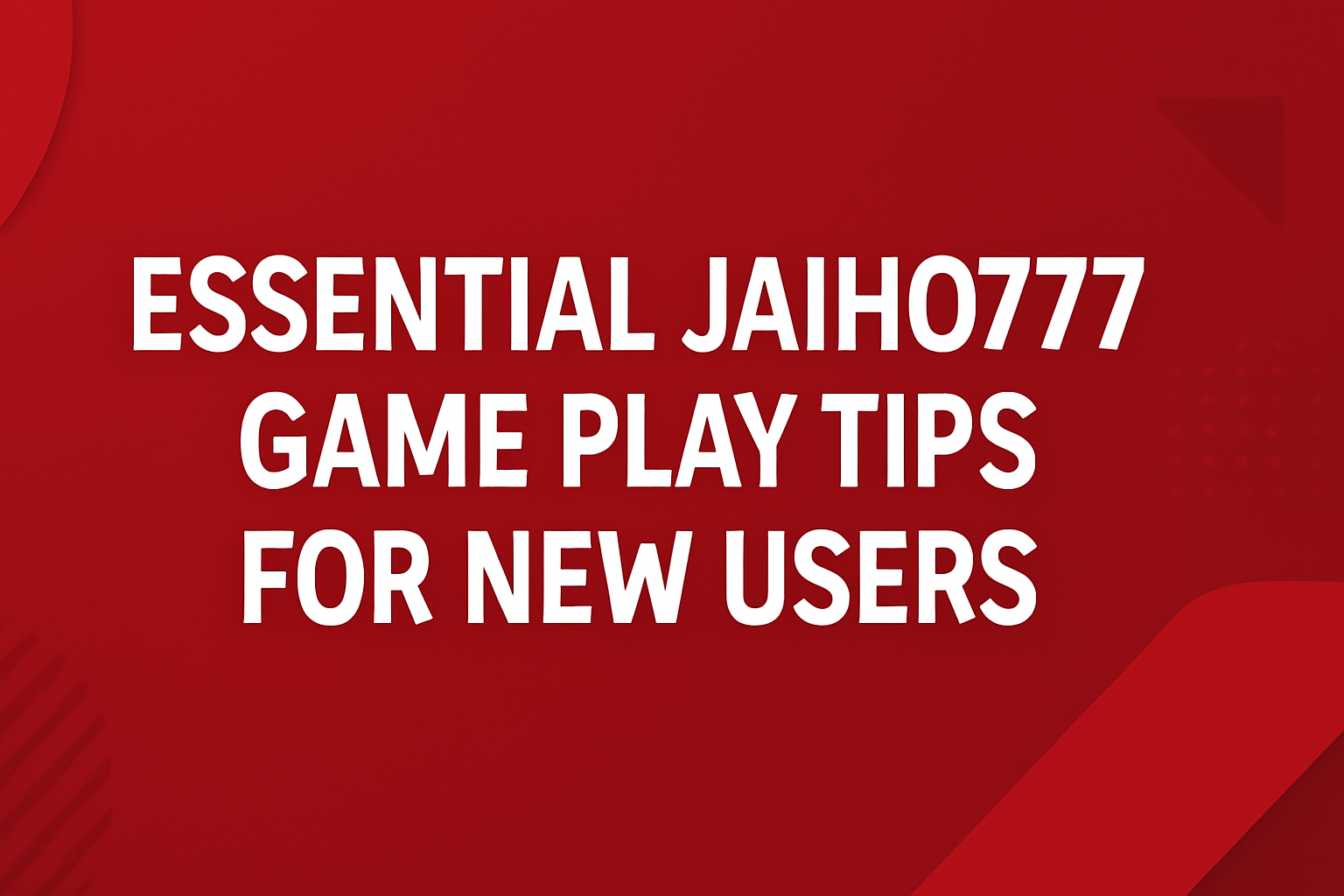 An informative installation guide for the Jaiho777 app, showcasing the title prominently.
