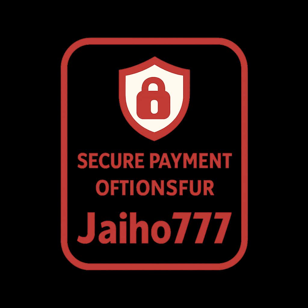 A professional badge representing secure payment options for Jaiho777.