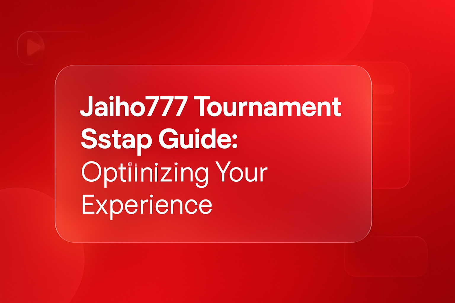 An informative scene depicting the Jaiho777 Updates with clear text.