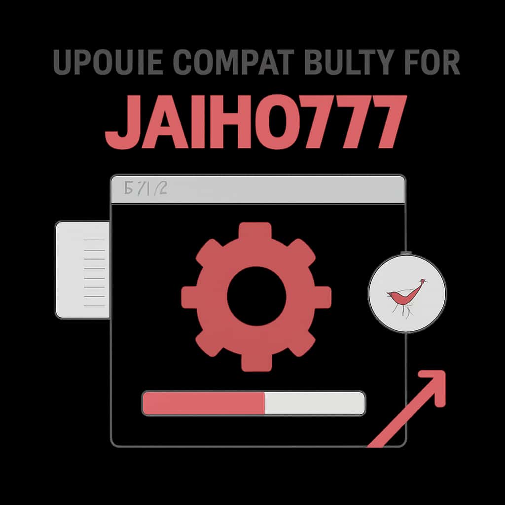 An educational diagram highlighting update compatibility for Jaiho777.