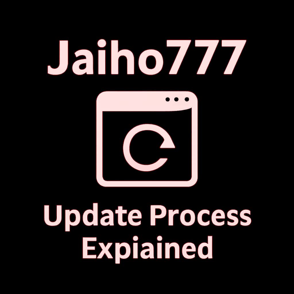 Icon representing the Jaiho777 update guide.