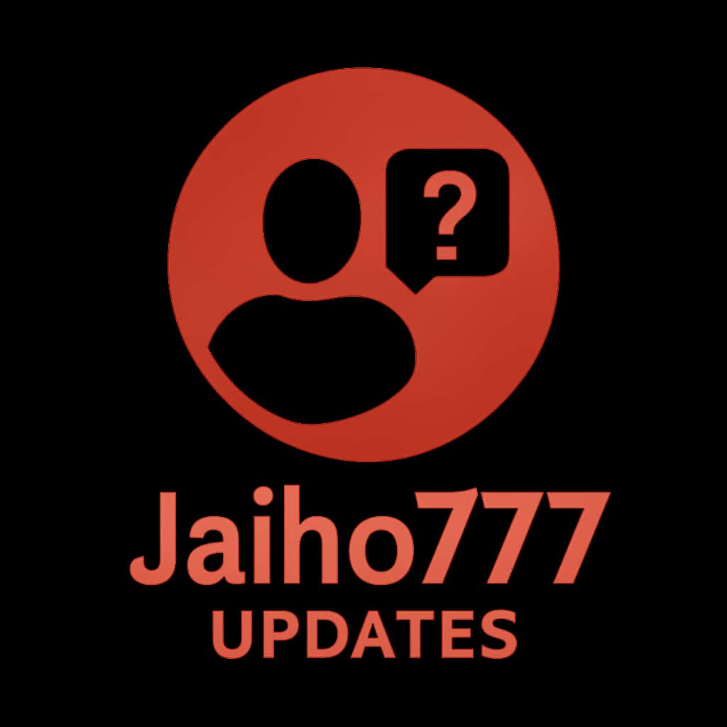 A badge representing Jaiho777 Updates.