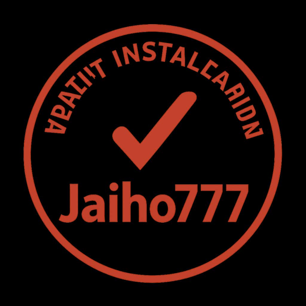 An icon representing the verification process of Jaiho777 installation.
